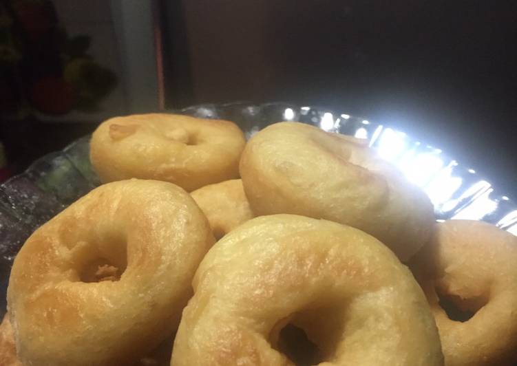 Donat Kampung tanpa telur