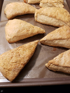 A picture of Vegan banana scones.
