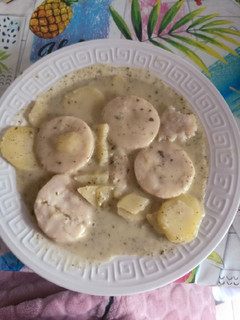 Una foto de Merluza en salsa verde