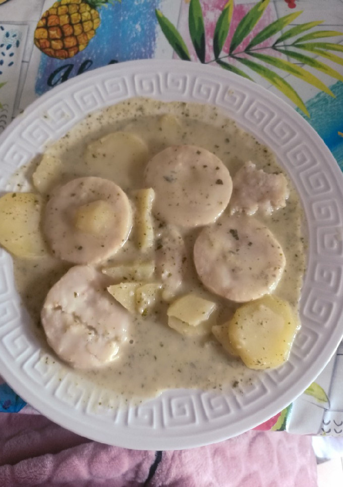 Una foto de Merluza en salsa verde