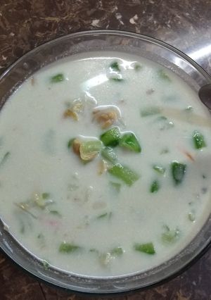 Foto resep Oyong rebon pedas masak santan