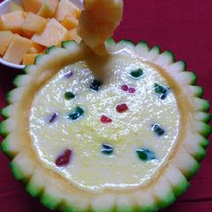 A picture of Musk melon smoothie.