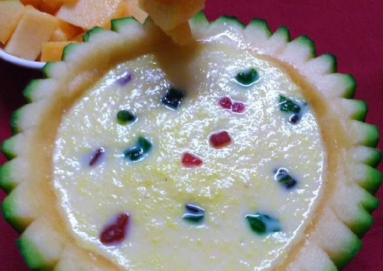 Recipe: Perfect Musk melon smoothie