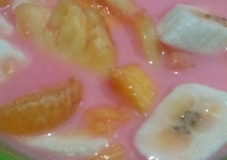 Resep Es buah ceria, Bikin Ngiler