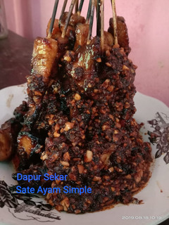 Foto resep Sate Ayam Simple