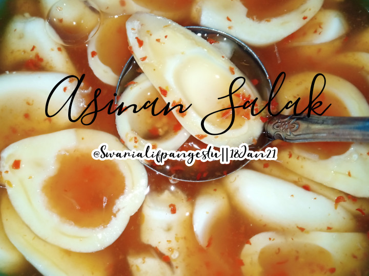 Resep Asinan Salak, Bikin Ngiler