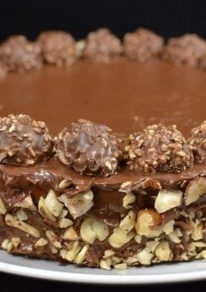 Фото Вкуснейший торт "ferrero rocher".