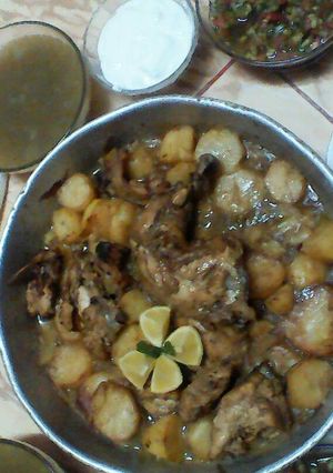 صورة لوصفة صينية بطاطا