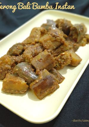 Foto resep Terong Bali Bumbu Instan