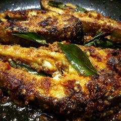 A picture of Rohu fish fry.