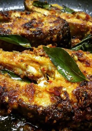 A picture of Rohu fish fry.