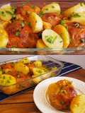 Sobrecoxa com Batata no Forno