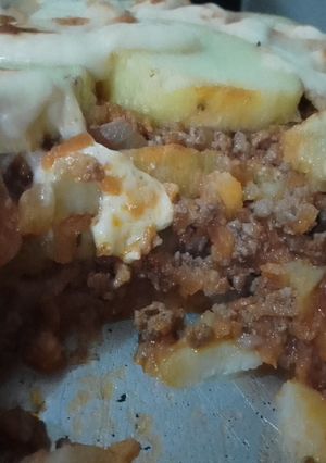 Una foto de Mil hojas de papas