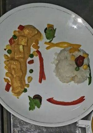 A picture of Shahi paneer.