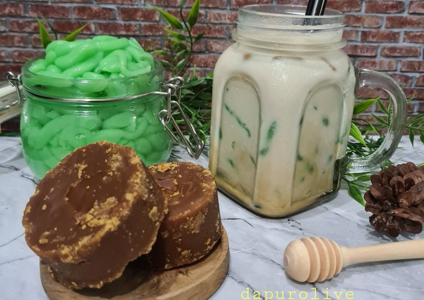 Es Cendol Susu Gula Merah