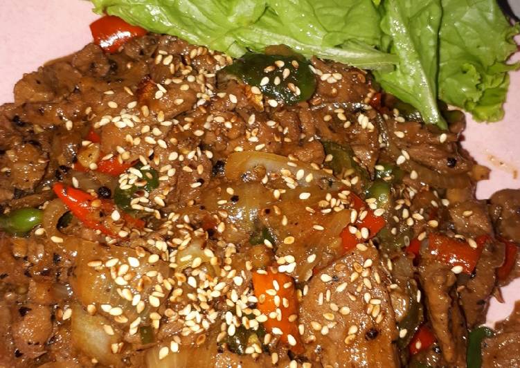 Sapi Lada Hitam Endeus