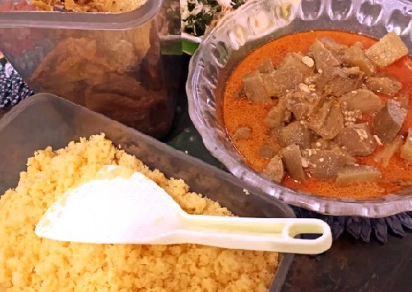 Nasi jagung instan