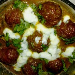 A picture of Chicken Kofta Curry.