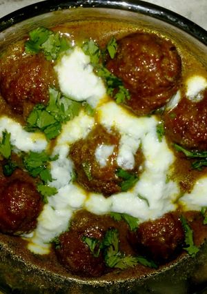 A picture of Chicken Kofta Curry.