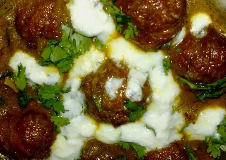 Simple Way to Cook Delicious Chicken Kofta Curry