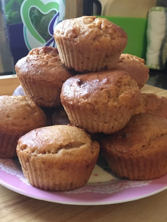 Mézes-fahéjas muffin recept fotója
