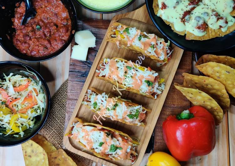 Baked Tacos and Nachos