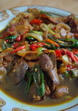Foto resep Ati ampela kecap pedas
