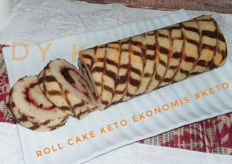 Roll Cake Ekonomis #Keto