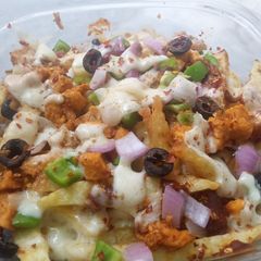 A picture of Pizza fries 🍕 🍟.