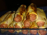 Arrollado de salchicha