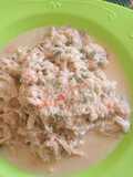 Jamur suwir manding bumbu kelapa