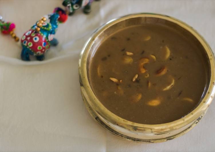 MOONG DAL PAYASAM/ CHERUPARIPPU PAYASAM