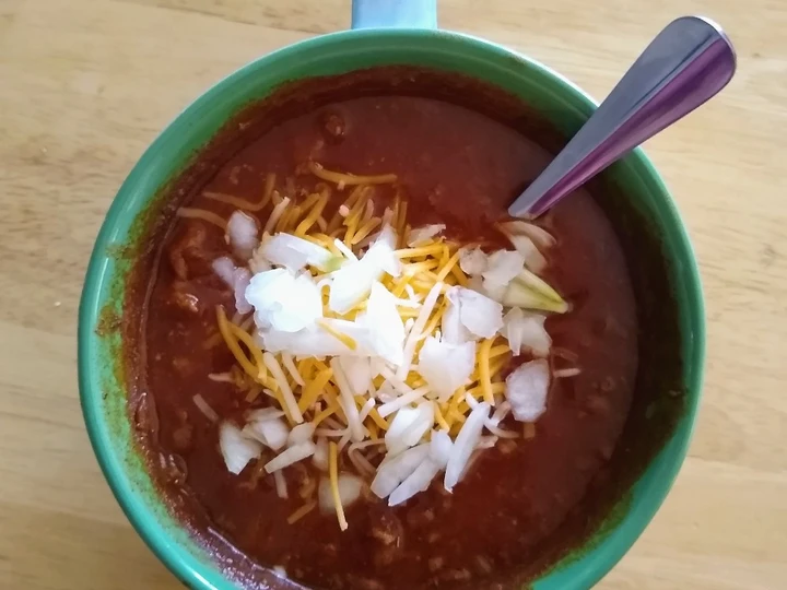 Simple Way Make Recipe Just Like Steak N Shake Chili that is Delicious, Can Spoil the Tongue}