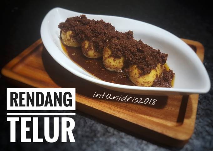 Rendang Telur #ketopad_cp_telur