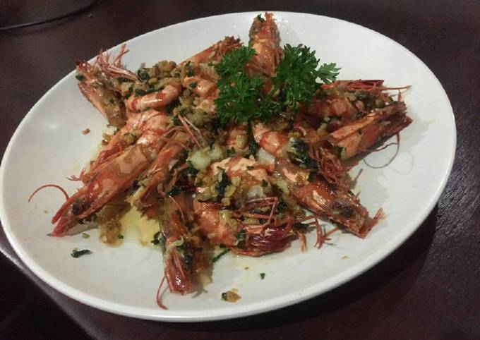 Resep Garlic Butter Prawn Oleh Ste Cee - Cookpad