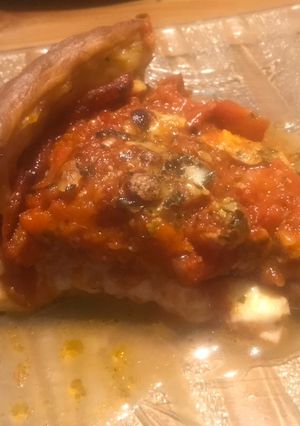 Une photo de Pizza Deep Dish comme à Chicago