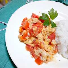 รูปของ Scrambled Egg with Tomato