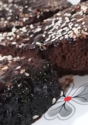 عکسی از دستور کیک خیس کافیشاپی😋