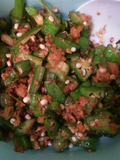 Foto resep Tumis Okra Oncom Leunca