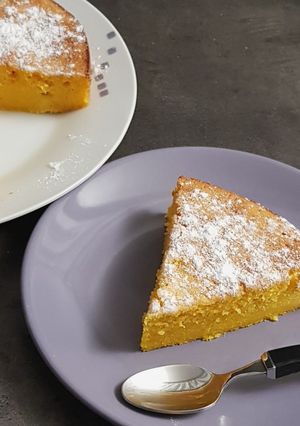 Une photo de °gâteau au potiron °