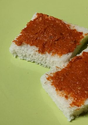 Una foto de Sobrasada vegana