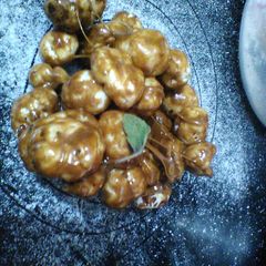 A picture of Caramel makhana.
