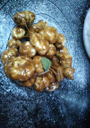 A picture of Caramel makhana.