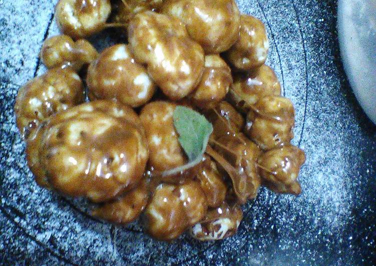 Steps to Prepare Perfect Caramel makhana Cooking Basics for Newbies