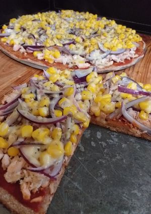 Una foto de Pizza integral 🍕