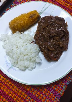 Una foto de Hígado Encebollado