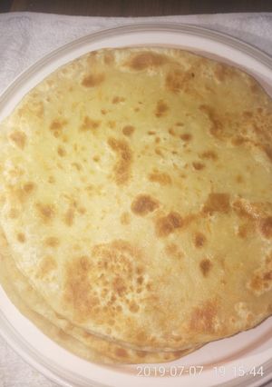 A picture of Carrots chapatis #5orlessingridientscontest.