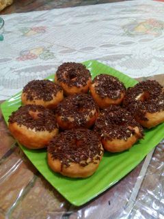 Foto resep Donat tanpa kentang anti gagal 😆