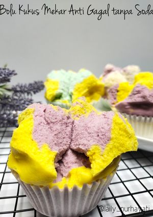 Foto resep Roti Kukus Mekar Anti Gagal Tanpa Soda