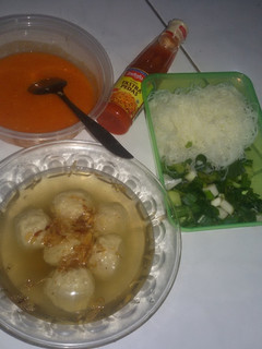Foto resep Bakso ayam kuah handmade